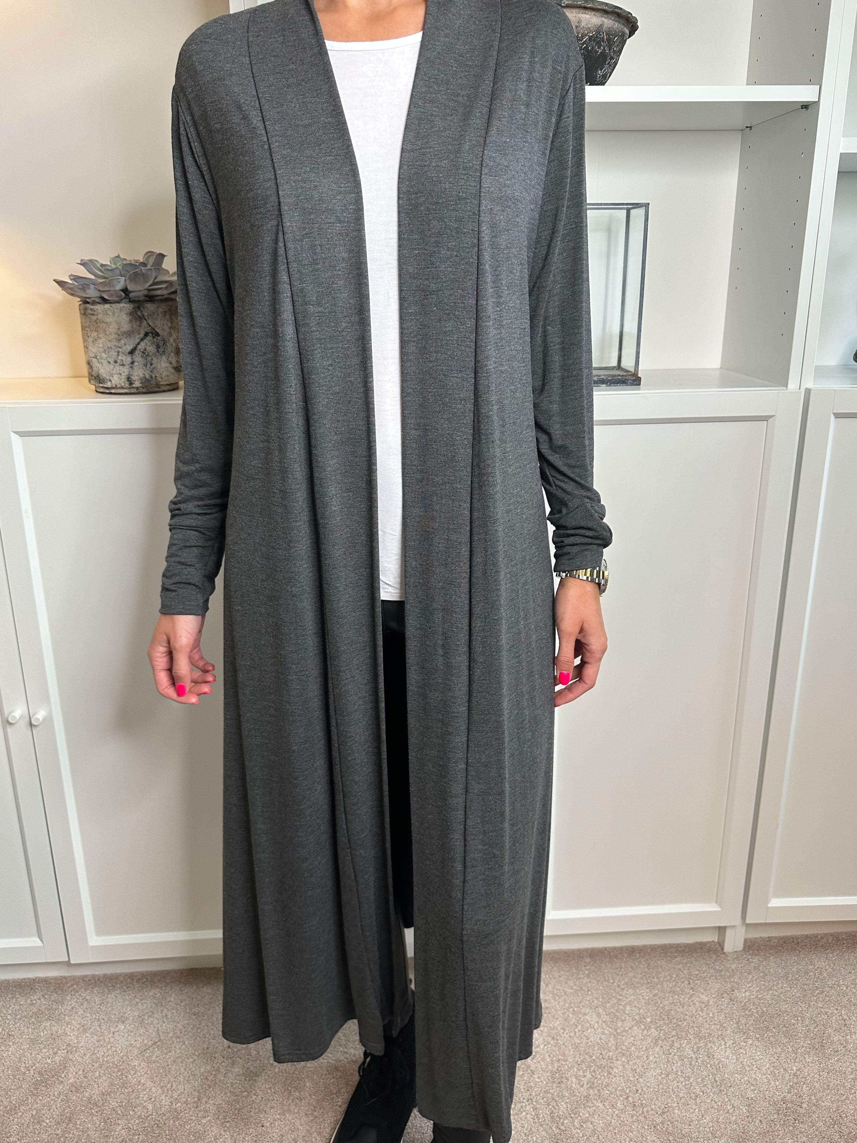 Mikkala - Lang basic cardigan (bestseller)